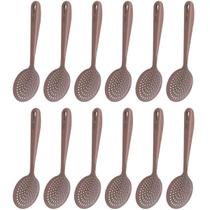 Kit 12 Espumadeiras Cozinha Fritura Arroz Escumadeira de Nylon Kitch Crippa Amêndoa Kit 12 Espumadeiras Cozinha Fritura Arroz Escumadeira de Nylon Kitch Crippa Amêndoa