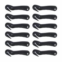 Kit 12 Estiletes de Segurança Bico de Pato Pelicano P-1200 com Lâmina Circular Corte Seguro para Embalagens, Fitilhos Kit 12 Estiletes de Segurança Bico de Pato Pelicano P-1200 com Lâmina Circular Corte Seguro para Embalagens, Fitilhos