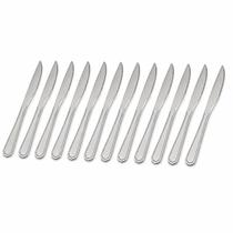 Kit 12 Facas Churrasco Inox 21cm Kit 12 Facas Churrasco Inox 21cm