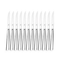 Kit 12 Facas de Mesa Churrasco Hercules Mykonos Aço Inox 4000-040 Kit 12 Facas de Mesa Churrasco Hercules Mykonos Aço Inox 4000-040