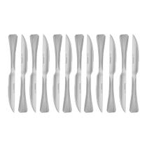 Kit 12 Facas Mesa/Churrasco 24cm em Inox com Cabo Pesado Kit 12 Facas Mesa/Churrasco 24cm em Inox com Cabo Pesado