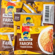 Kit 12 Farofa Pronta da Terrinha Tradicional 400g