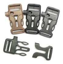 Kit 12 Fecho Fivela De Engate Rápido 2cm De Plástico