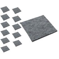 Kit 12 Feltro Adesivo Protetor Sofá Cadeira Mesa Moveis Anti-risco Para Piso Cinza 30mm Quadrado Kit 12 Feltro Adesivo Protetor Sofá Cadeira Mesa Moveis Anti-risco Para Piso Cinza 30mm Quadrado
