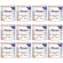 Kit 12 Fita Microporosa Bege 5cm X 10m - Missner Kit 12 Fita Microporosa Bege 5cm X 10m - Missner