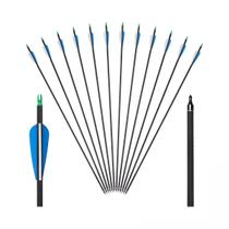 Kit 12 Flechas De Fibra De Vidro Para Arco E Flecha Kit 12 Flechas De Fibra De Vidro Para Arco E Flecha