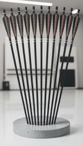 Kit 12 Flechas Fibra De Vidro 80cm Prática Esportiva Kit 12 Flechas Fibra De Vidro 80cm Prática Esportiva