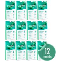 Kit 12 Folhas Prontas Corporais Depilação Cera Depilflax Aloe Vera 240UN