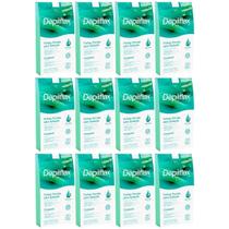 Kit 12 Folhas Prontas Depilação Corporal Aloe Vera Depilflax Cera Fria Perna Braco Axila 20un Kit 12 Folhas Prontas Depilação Corporal Aloe Vera Depilflax Cera Fria Perna Braco Axila 20un