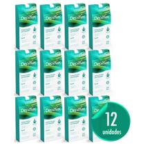 Kit 12 Folhas Prontas Facial Depilação Cera Depilflax Aloe Vera 288un
