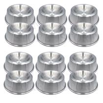 Kit 12 Forma Redonda Mini Ballerine Bolo Piscina Vulcão 10cm