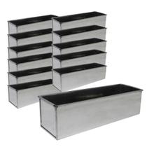 Kit 12 Formas Para Bolo Slice Cake Pão de Forma Aluminio Caparroz