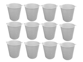 Kit 12 Formas Queijo Frescal 500G Polietileno Opusplast