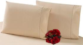 Kit 12 Fronhas 100% Algodão 180 Fios Ponto Palito Percal