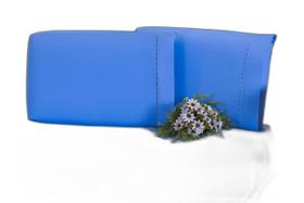 Kit 12 Fronhas 70X50Cm Percal 100% Algodo 300 Fios Ponto