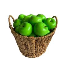 Kit 12 Frutas Artificiais Maçã Verde para Decoração de Sala: Efeito Realista preço Atacado
