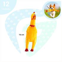 Kit 12 Galo Mordedores Anti Stress Brinquedo Para Cachorros