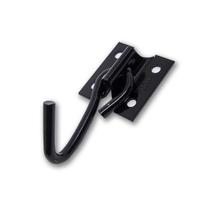 Kit 12 Gancho Rede Parafusar Cromatizado Preto Unidade Loth