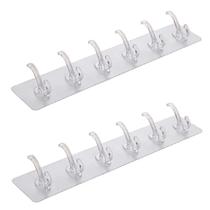 Kit 12 Ganchos Parede Adesivo Organizador Mágico Cabide