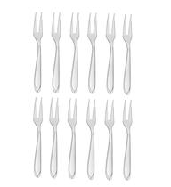 Kit 12 Garfos De Churrasco Grande Trinchante Inox Laguna