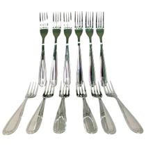 Kit 12 Garfos De Mesa De Aço Inox 19 cm Linha Ashoria Kit 12 Garfos De Mesa De Aço Inox 19 cm Linha Ashoria