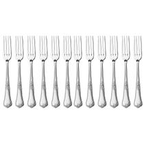 Kit 12 Garfos de Mesa Hercules Classique Aço Inox 493-002P