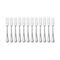 Kit 12 Garfos de Sobremesa Hercules Classique Aço Inox 493-005P
