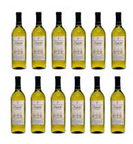 Kit 12 Garrafas Vinho Branco Seco Niágara Vinícola Masotti
