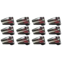Kit 12 Garras Para Bumbo Metal com Base Borracha 12.2