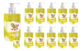 Kit 12 Gel Hidratante Frutas Vermelhas Soul Cosméticos 280ml Nutrição e Perfume Delicado