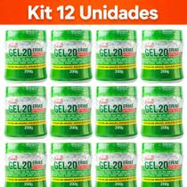 Kit 12 Gel Massageador 20 Ervas Extra Forte Rhenuks 200g Alívio Muscular Relaxante Kit 12 Gel Massageador 20 Ervas Extra Forte Rhenuks 200g Alívio Muscular Relaxante