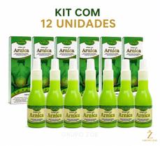 kit 12 Gel Massageador Menta Spray ICE Arnica