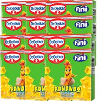Kit 12 Gelatina Fini Bananas Dr. Oetker 20gr Kit 12 Gelatina Fini Bananas Dr. Oetker 20gr
