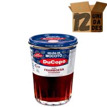 Kit 12 Geleia De Mocotó Framboesa Ducopo 180g