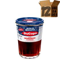 Kit 12 Geleia De Mocotó Morango Ducopo 180g Kit 12 Geleia De Mocotó Morango Ducopo 180g