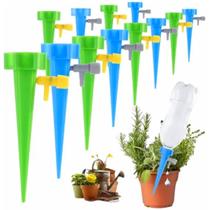 Kit 12 Gotejador Irrigador Automático Acoplável Garrafa Pet Plantas Gotejamento Kit 12 Gotejador Irrigador Automático Acoplável Garrafa Pet Plantas Gotejamento