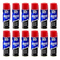 Kit 12 Grafite Spray Lubrificante CAR 80 300 ML