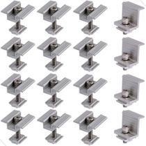 kit 12 Grampo Intermediário + 4 Grampos Finais 35mm