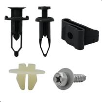 Kit 12 Grampo Parachoque Dianteiro Corolla 2002 2003 04 05 06 07 2008