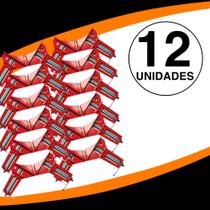 Kit 12 Grampos Sargento Angular 90 Graus 3" Polegadas REFORÇADO 100% EM AÇO