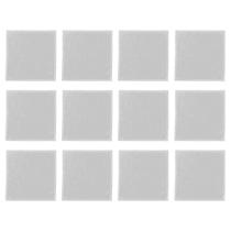 Kit 12 Guardanapo Renda Branco Poli-Bambu 45X45Cm Rafimex