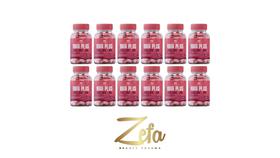 Kit 12 Hair Plus Força e Crescimento 30 Cápsulas - Nanovit Sabor:sem sabor