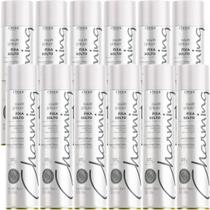 Kit 12 Hair Spray Charming Cless Fixa Solto Laque Jato Seco D-Pantenol Fixador Cabelo 400ml
