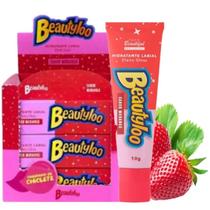 Kit 12 Hidratante Labial Beautyloo Morango - Face Beautiful