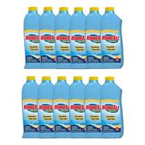 Kit 12 hidrofloc 1l hidroall floculante tripla ação