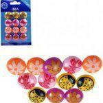 Kit 12 Imas Botton Coloridos Diversos Geladeiras Quadros Escritorios