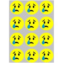Kit 12 Imãs De Emoji Lágrima