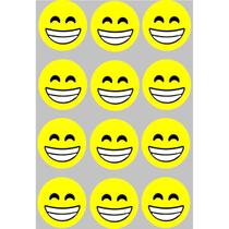 Kit 12 Imãs De Emoji Sorrindo