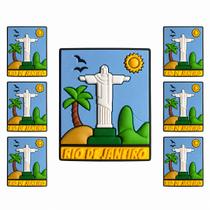 Kit 12 Imãs De Geladeira Carioca Verão Rio De Janeiro Lembrança Turística Em Borracha Kit 12 Imãs De Geladeira Carioca Verão Rio De Janeiro Lembrança Turística Em Borracha
