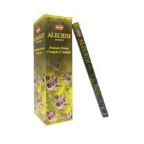 Kit 12 Incensos Indiano Hem Alecrim - Energia e Clareza Mental